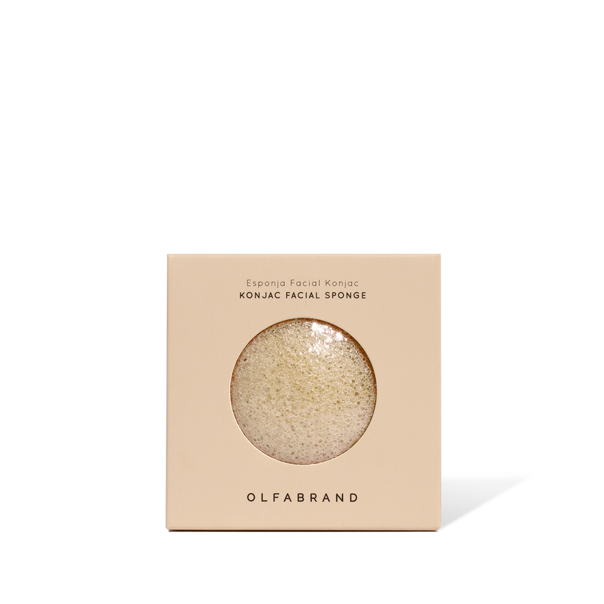 Esponja Facial Konjac Natural Rosada