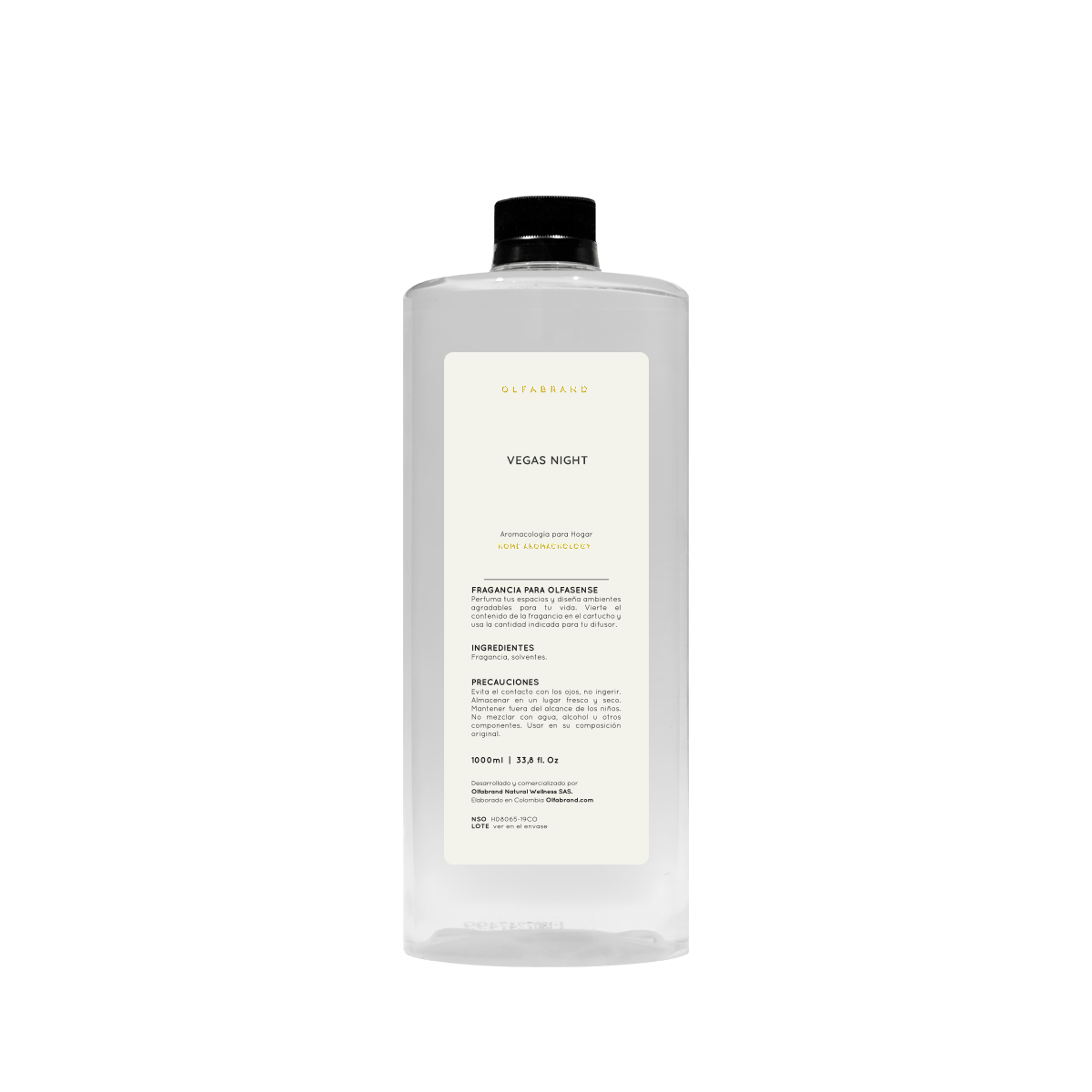 B2B OLFATIPO Litro Fragancia Vegas Night 1000ml - Olfabrand