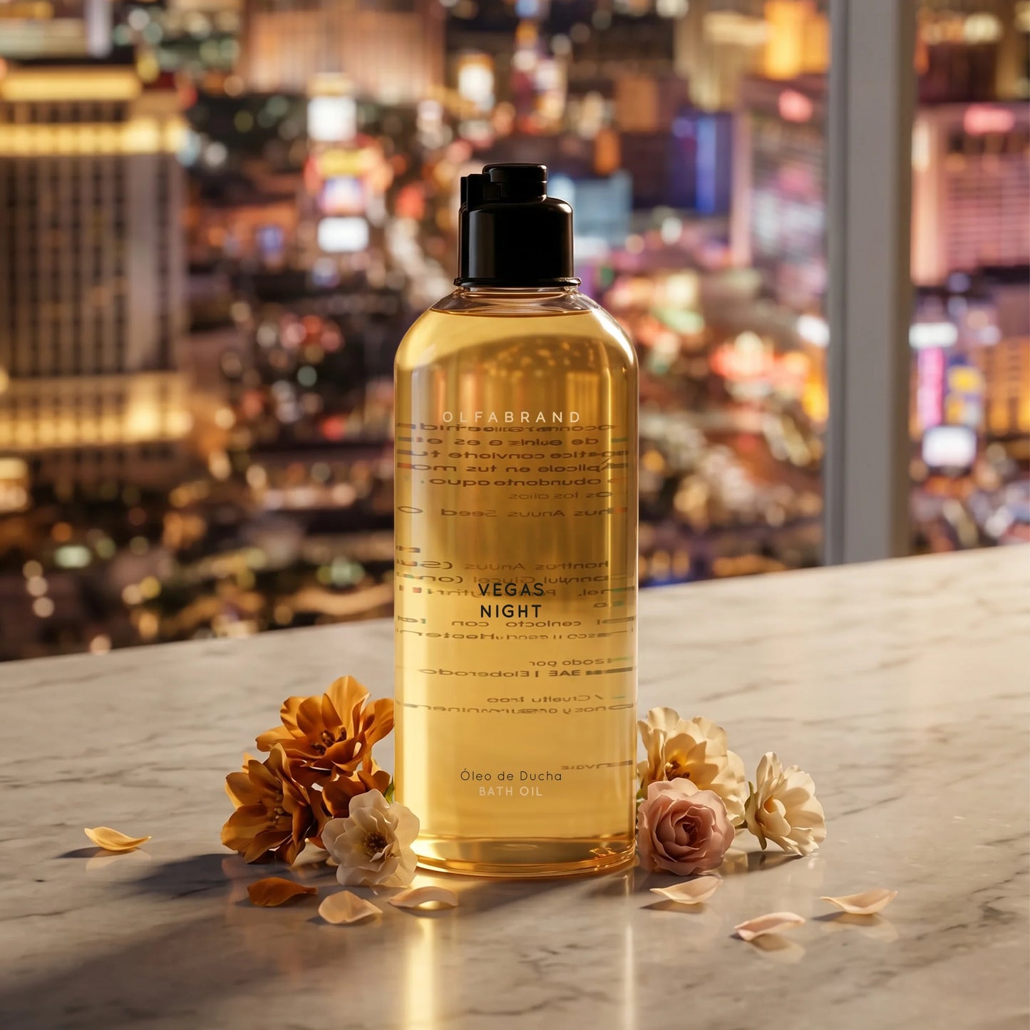 Óleo de Ducha Vegas Night 300ml
