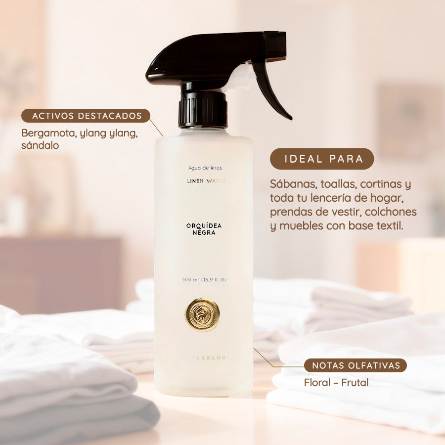 Agua de Linos Orquidea Negra 450ml