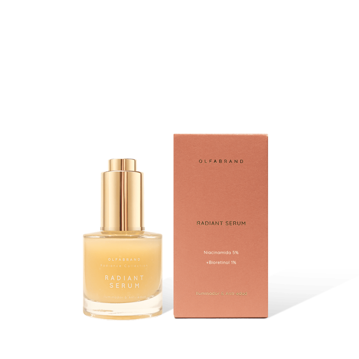 Serum antiedad Radiant Iluminador 30ml - Olfabrand
