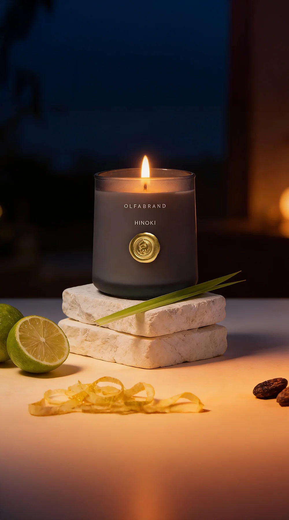 Vela Artesanal Hinoki 300g