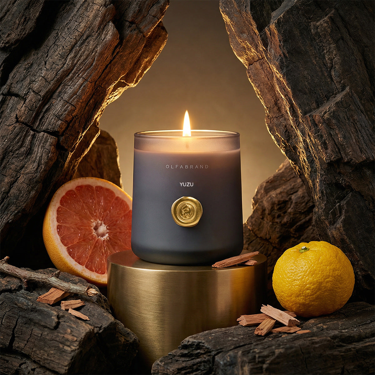 Vela Artesanal Yuzu 210g
