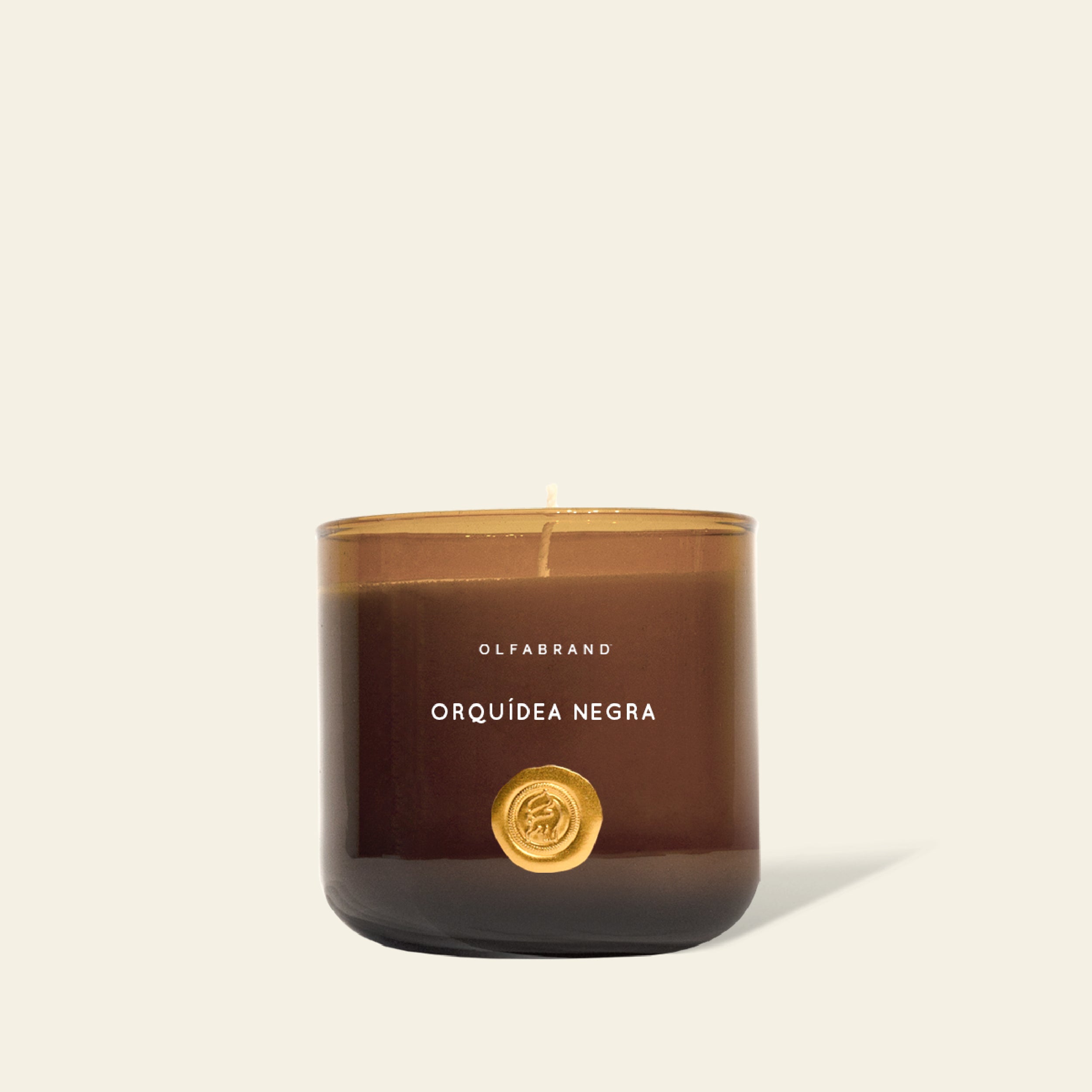 Vela Artesanal Orquidea Negra 210g