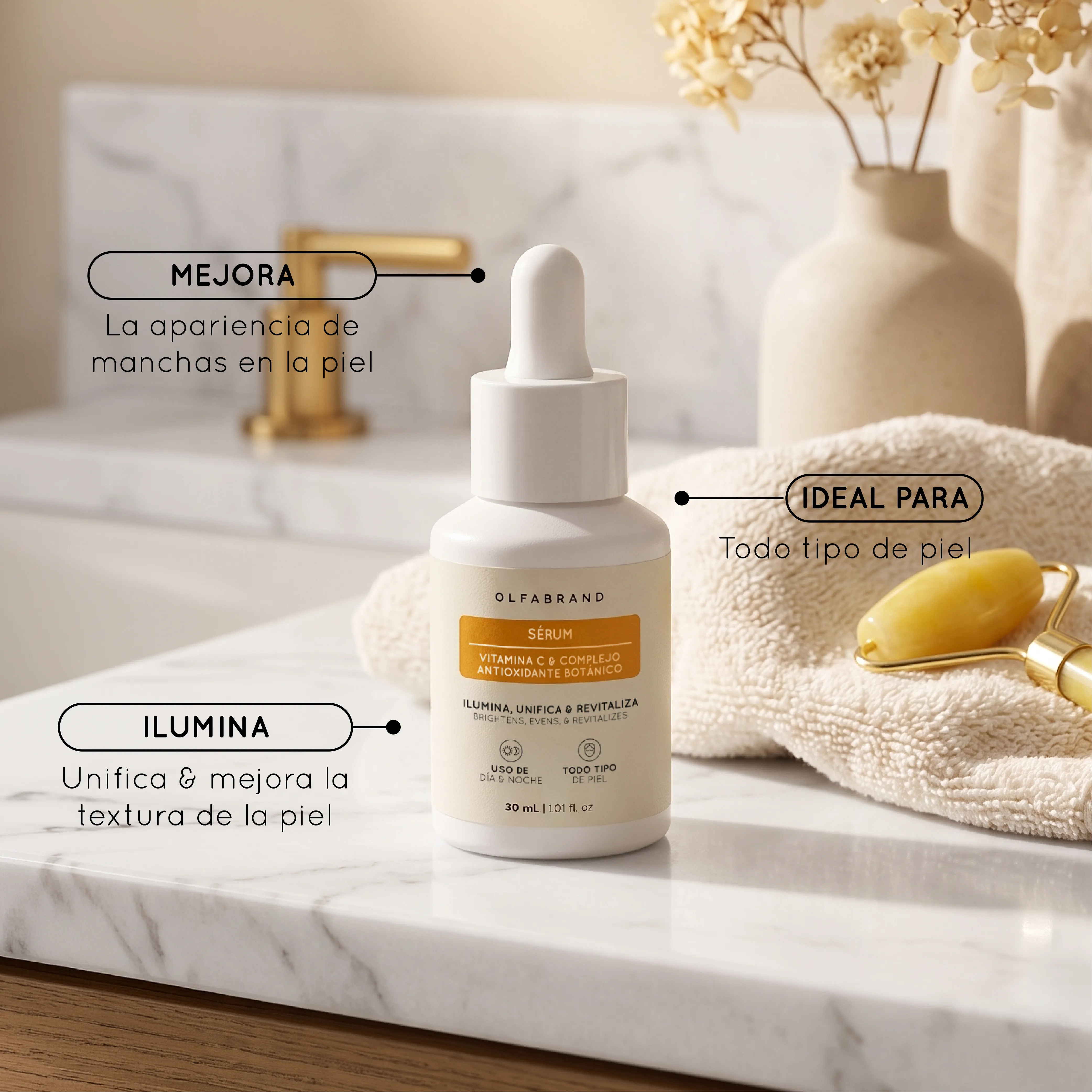 Sérum Vitamina C + Complejo Antioxidante Botánico 30 mL