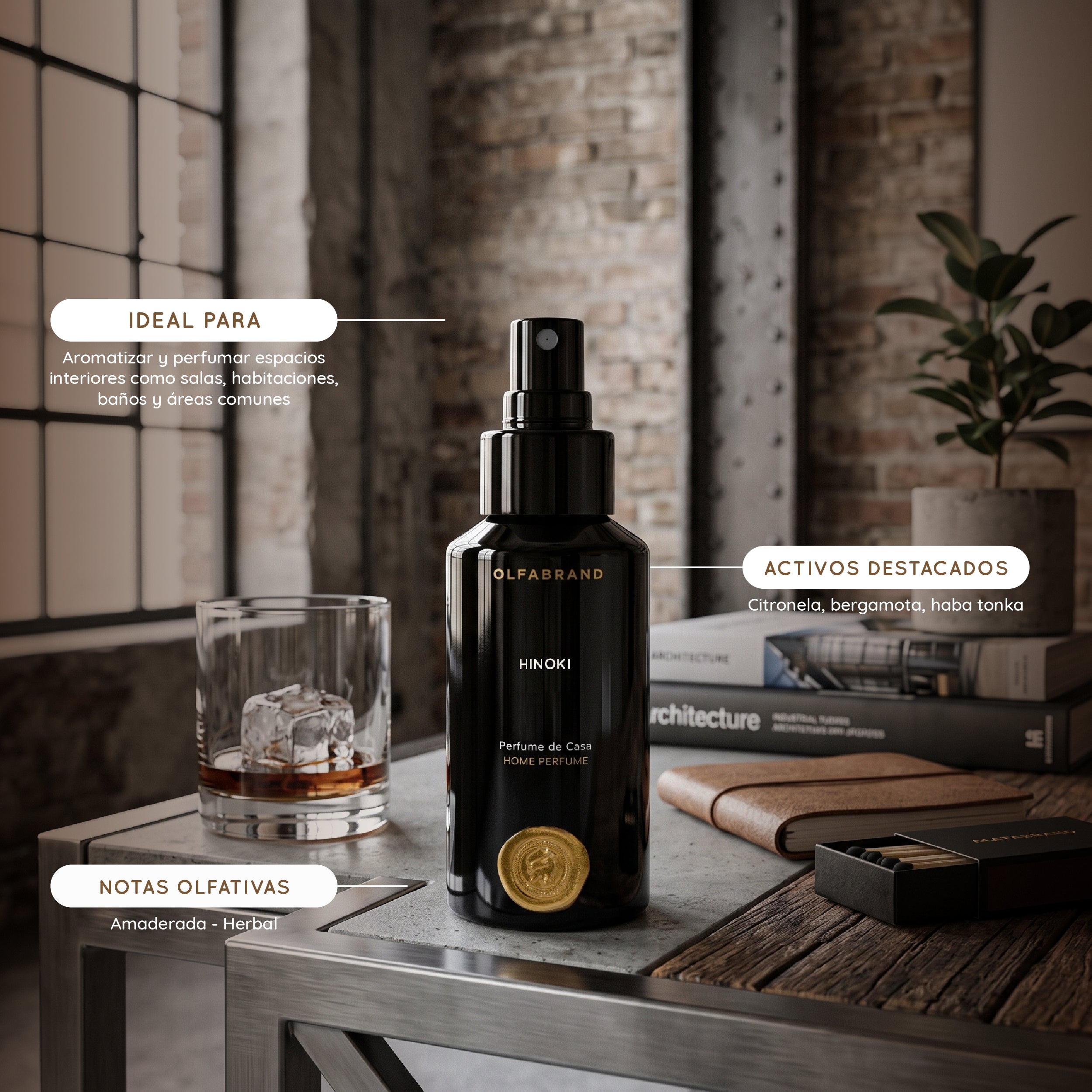 Perfume Casa Hinoki 100ml