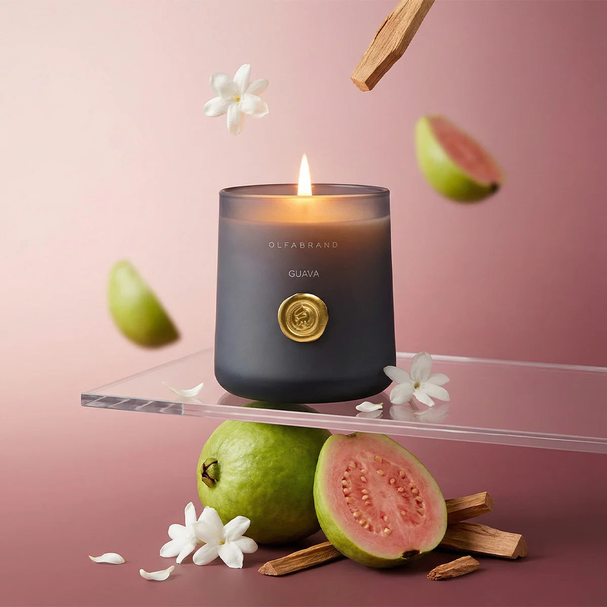 Vela Artesanal Guava 210g