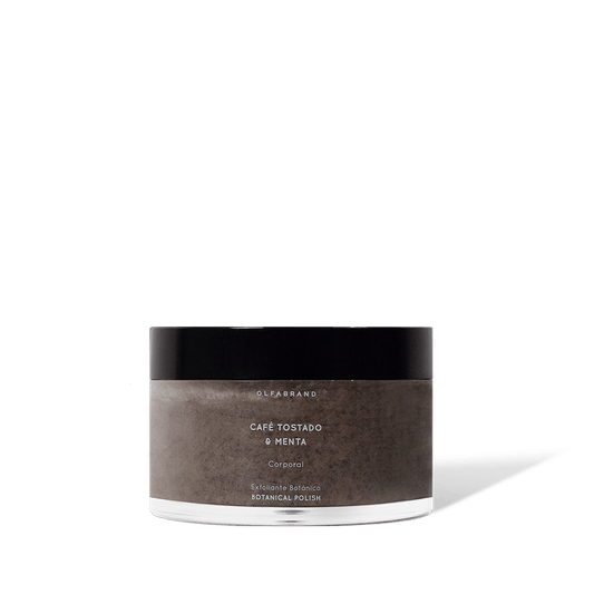 Exfoliante Corporal Cafe Tostado y Menta 180g - Olfabrand