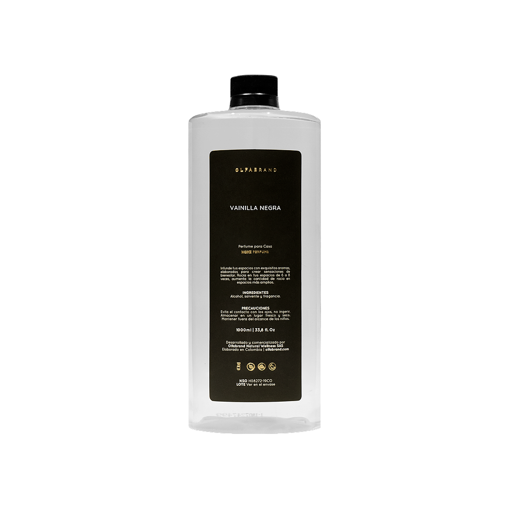 Recarga Perfume Casa Vainilla Negra 1000ml