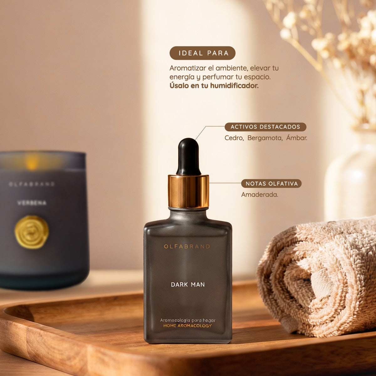 Fragancia Dark Man 30ml