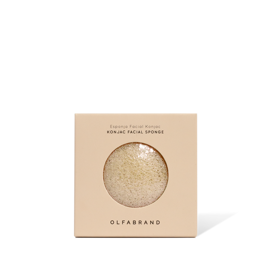 Esponja Facial Konjac Natural Rosada