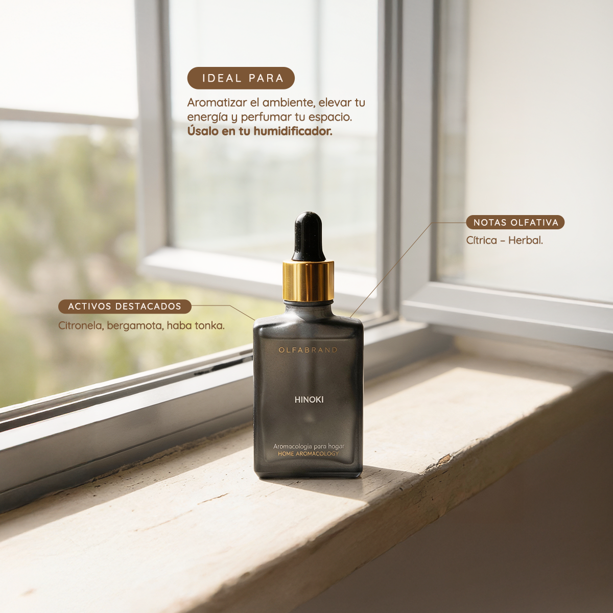 Fragancia Hinoki 30ml