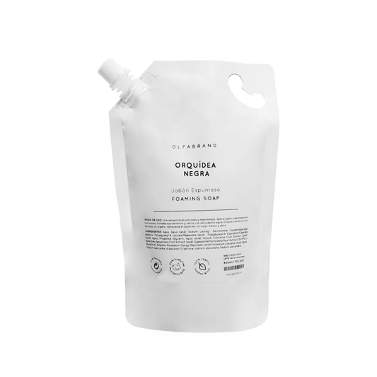 Sachet Repuesto Jabon Espumoso Orquidea Negra 500ml
