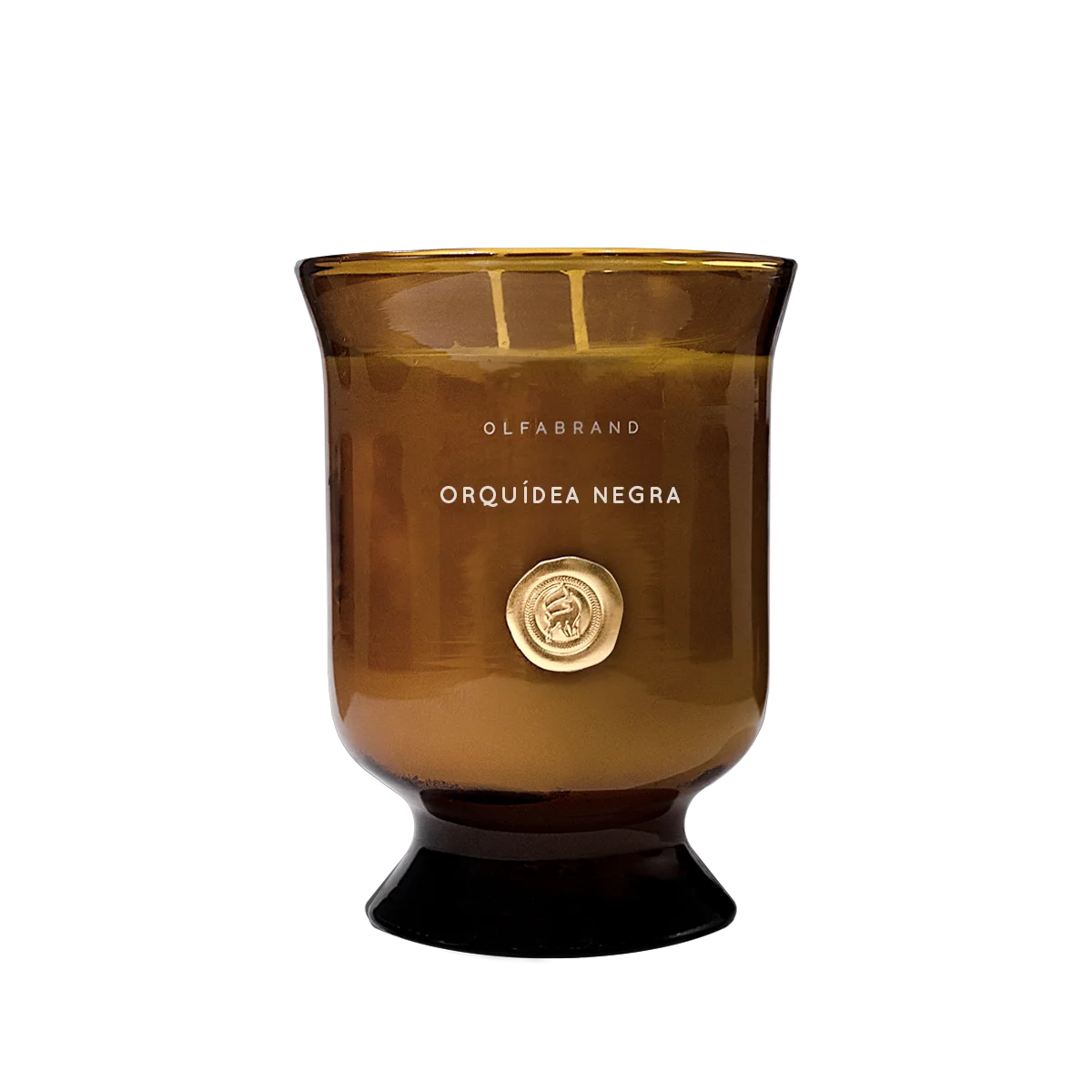 Vela Artesanal Orquidea Negra 300g