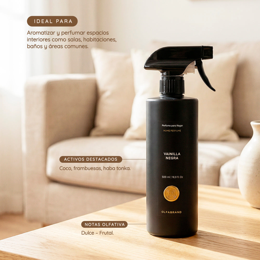 Perfume Casa Vainilla Negra 500ml