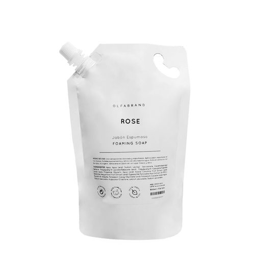Sachet Repuesto Jabon Espumoso Rose 500ml - Olfabrand