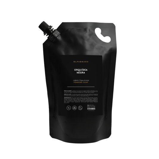 Sachet Repuesto Jabon Espumoso Orquidea Negra 500ml