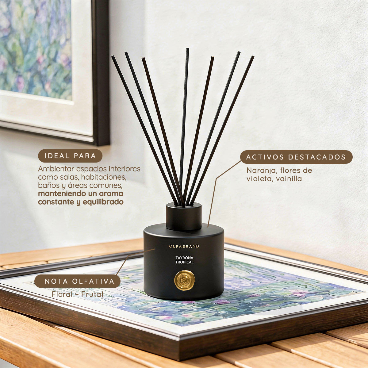 Difusor de aromas Reed Tayrona Tropical 100ml