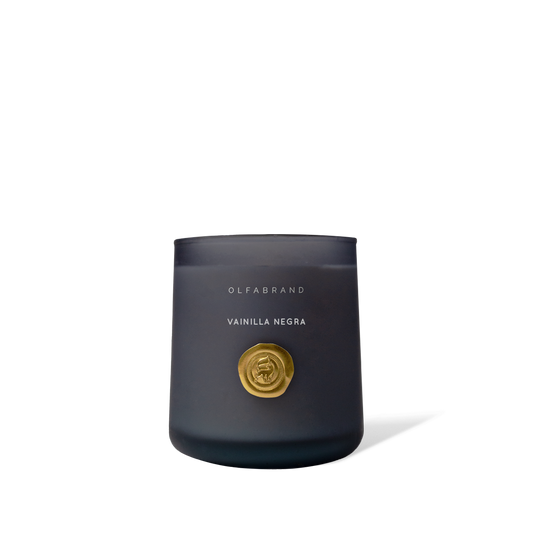 Vela Artesanal Vainilla Negra 210g
