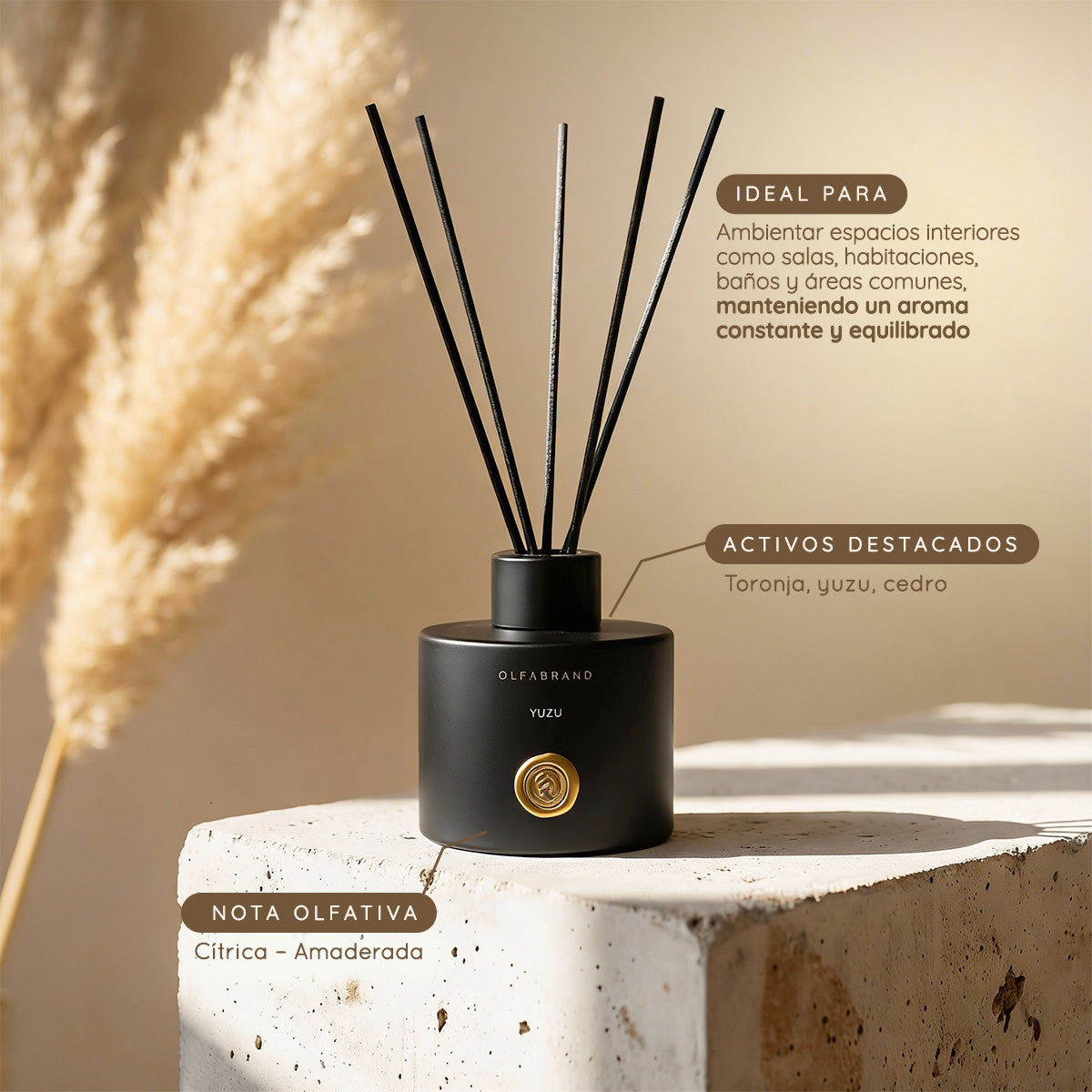 Difusor de aromas Reed Yuzu 100ml